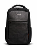 Morral ejecutivo MAYORISTASBAG negro de diseño premium con acabados en cuero sintético y compartimentos organizadores