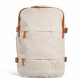 Morral MAYORISTASBAG YEZO 2210 color beige con detalles en cuero sintético, diseño minimalista y compartimentos.