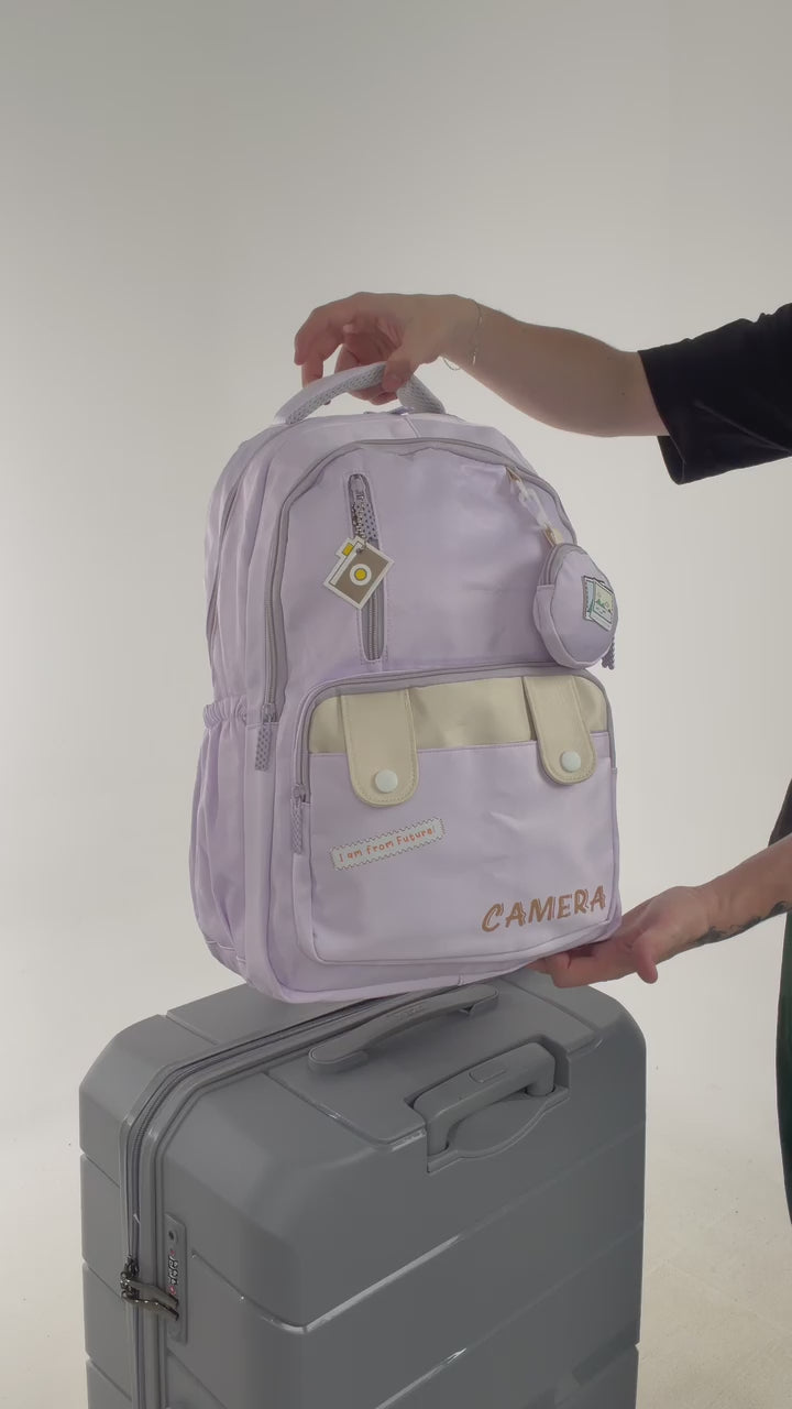 MORRAL  CAMERA + MONEDERO 628
