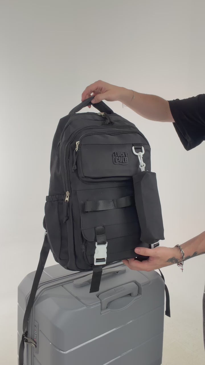 MORRAL LUCKY + CARTUCHERA 6602