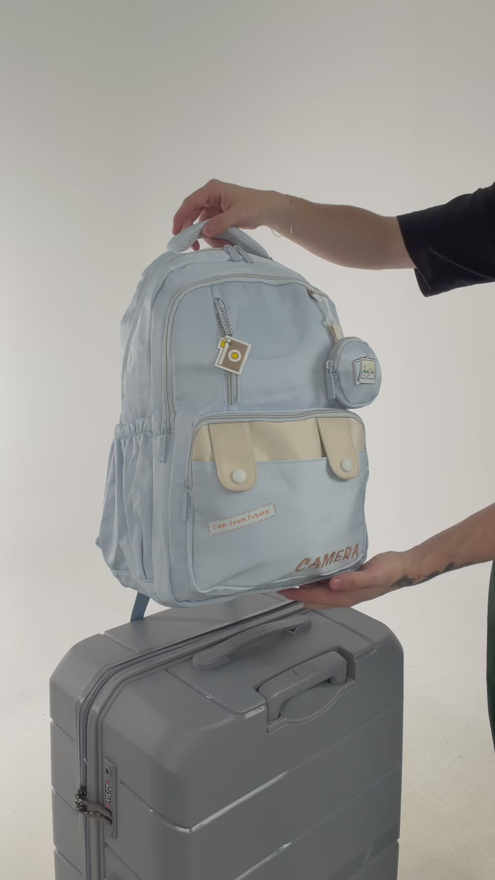 MORRAL  CAMERA + MONEDERO 628