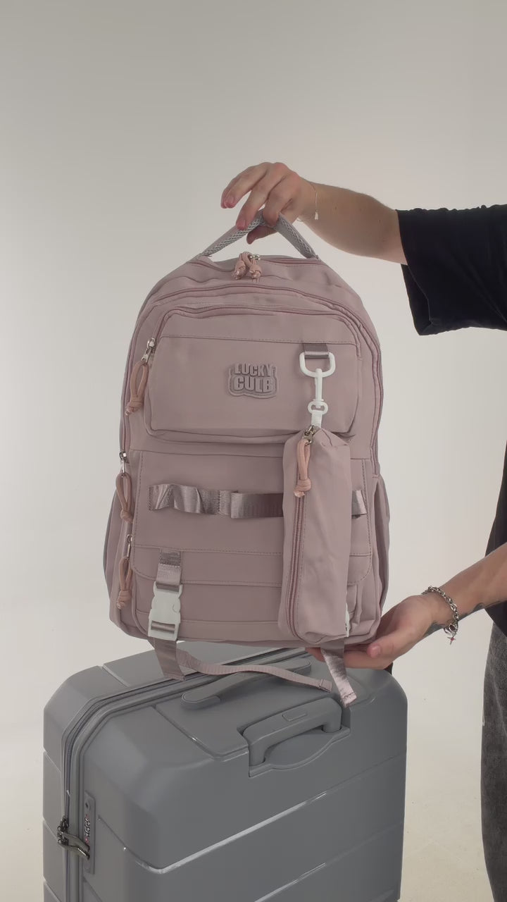MORRAL LUCKY + CARTUCHERA 6602
