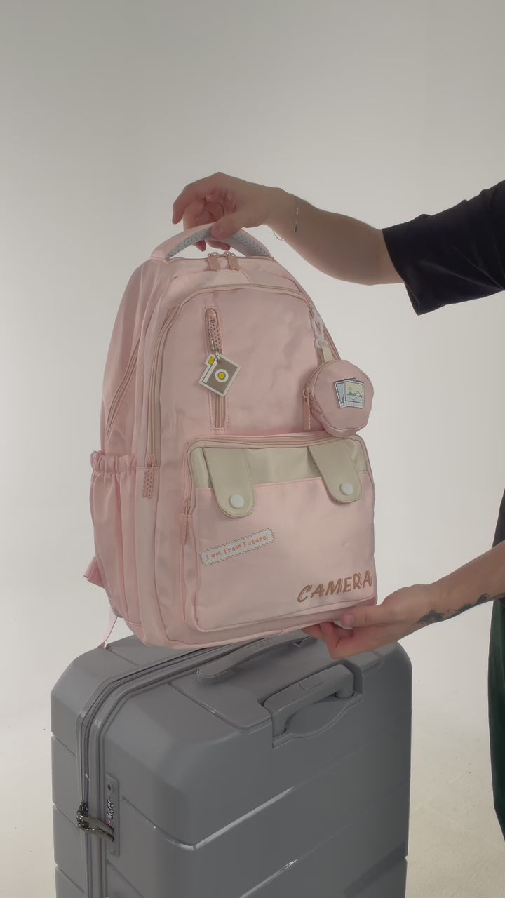 MORRAL  CAMERA + MONEDERO 628
