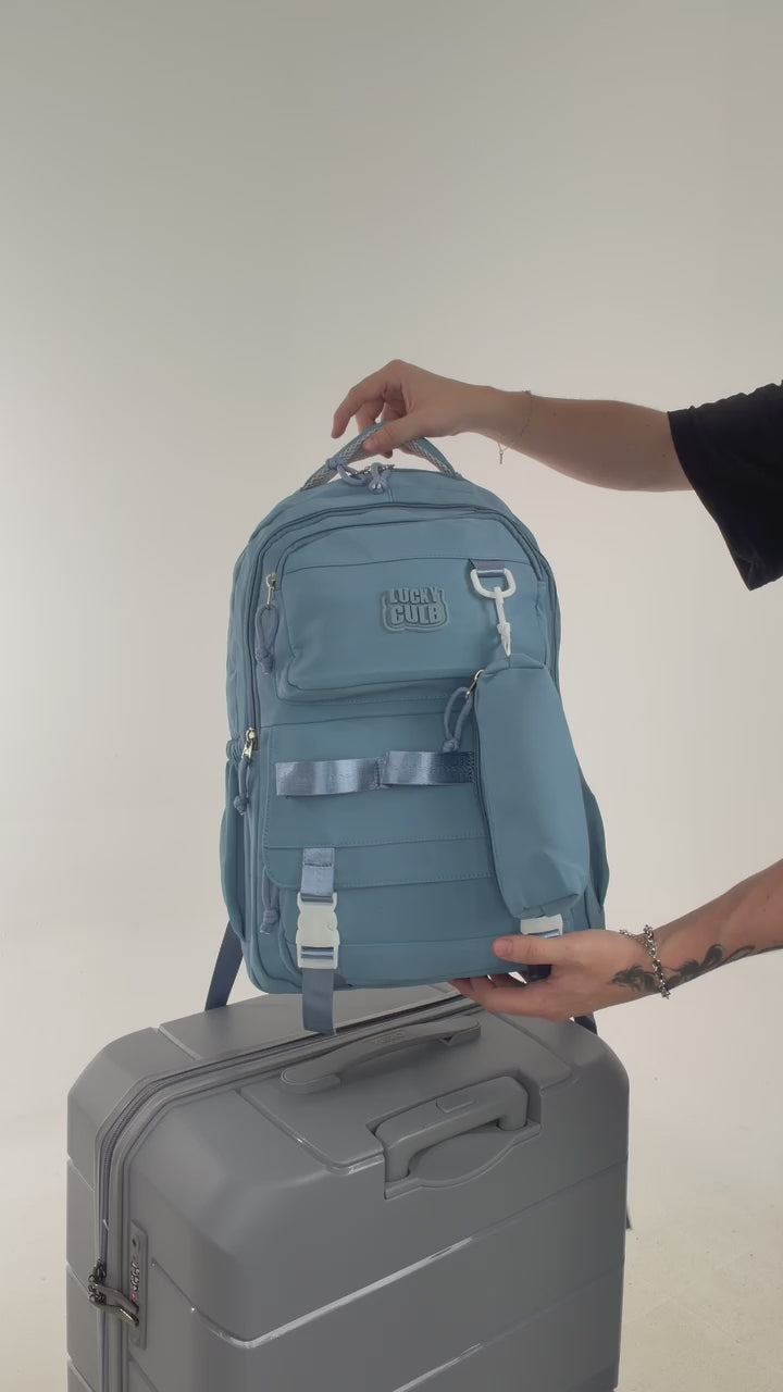 MORRAL LUCKY + CARTUCHERA 6602