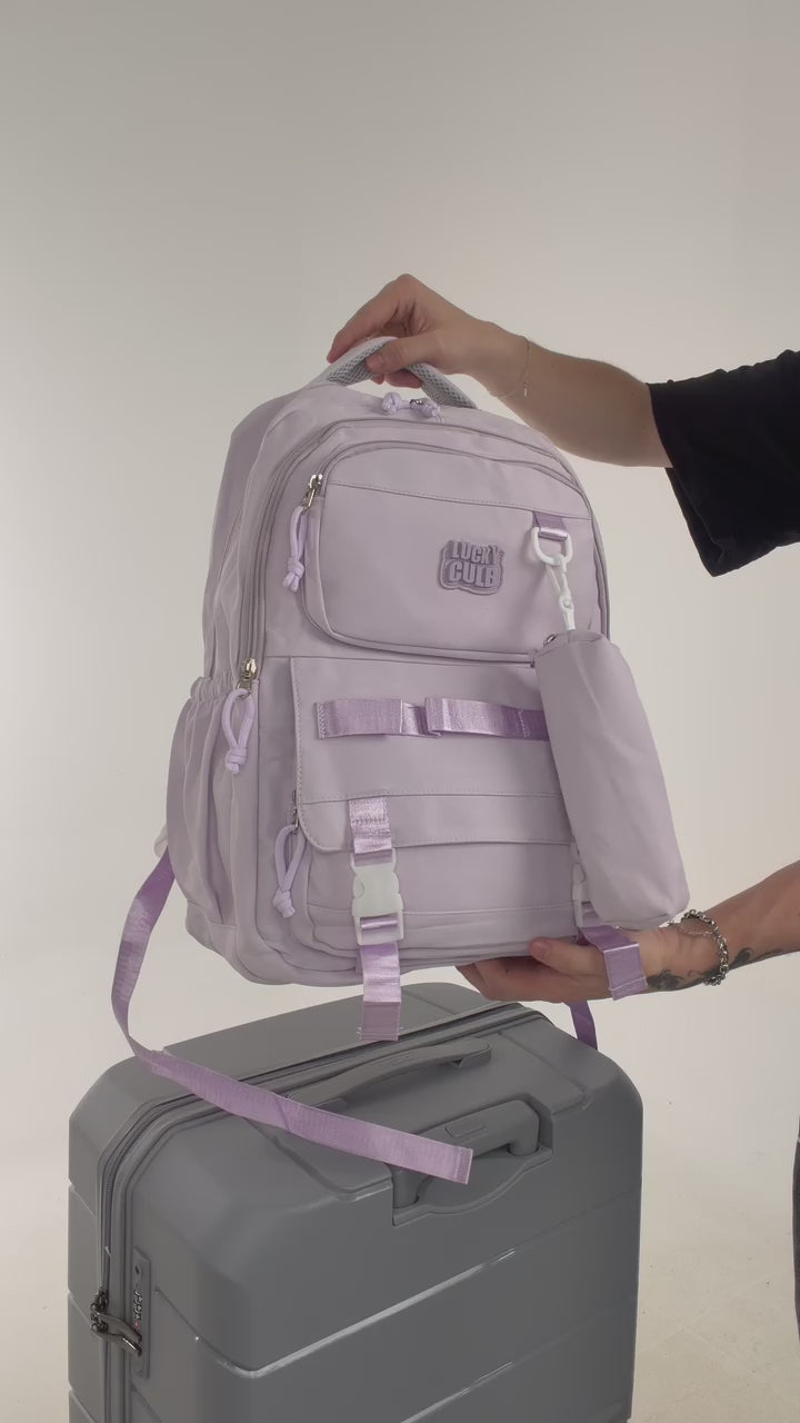 MORRAL LUCKY + CARTUCHERA 6602
