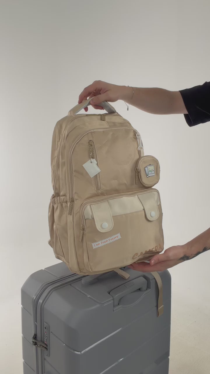 MORRAL  CAMERA + MONEDERO 628